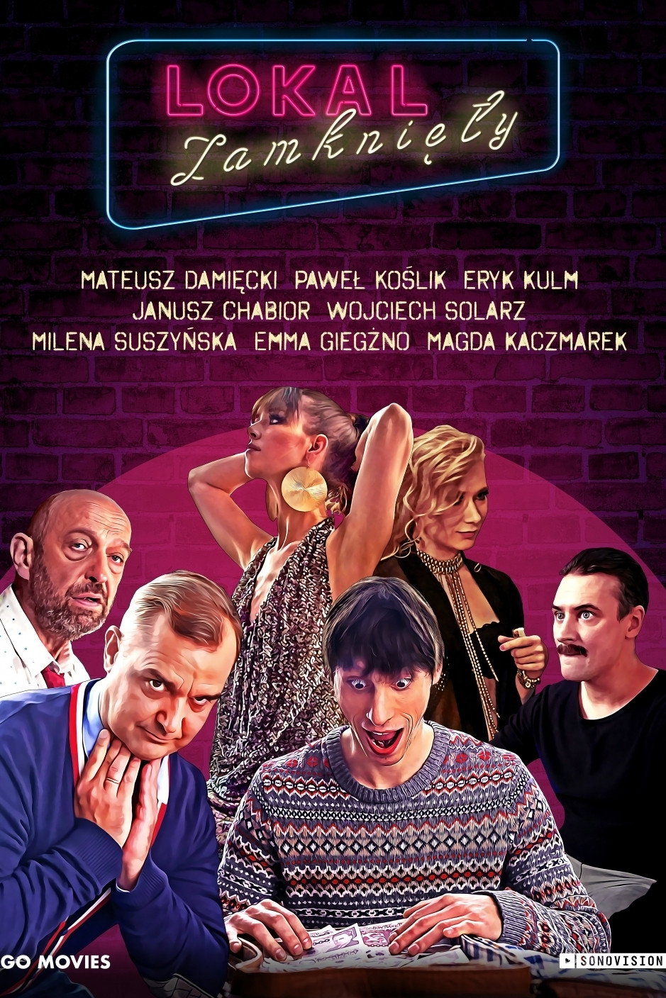 Plakat Lokal zamknięty